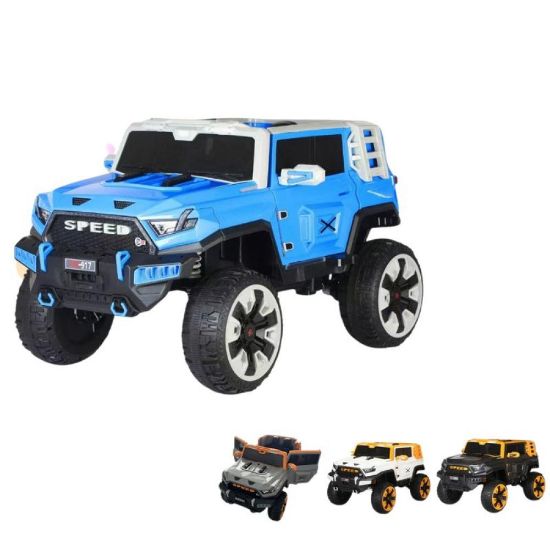 صورة سيارة أطفال كهربائية كبيرة أربعة مواطير